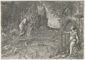 Allegorie des Lebens von Giorgio Ghisi