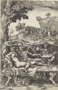 Amor und Psyche von Giorgio Ghisi