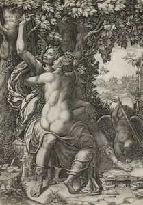 Angelica und Medor von Giorgio Ghisi