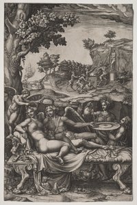 Amor und Psyche von Giorgio Ghisi