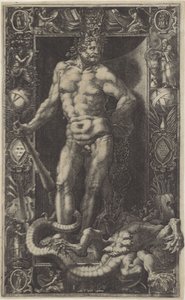 Herkules als Bezwinger der Hydra von Lerna