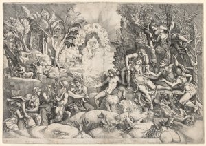 Der Tod der Prokris, ca. 1540
