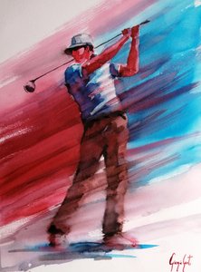 Dynamischer Golfschwung von Giorgio Gosti