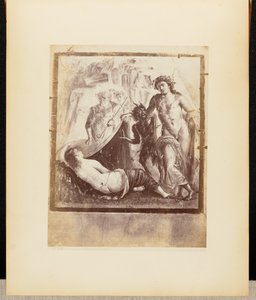 Bacchus und Ariadne Fresko Pompeji von Giorgio Sommer