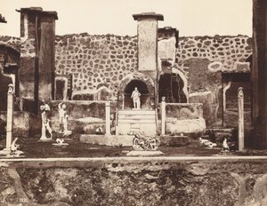 Casa di Marco Lucrezio, Pompeji, ca. 1870