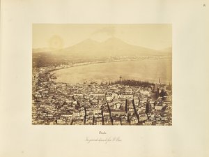Neapel. Gesamtansicht vom Fort St. Elme