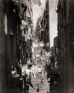Straßenszene, Neapel, Italien