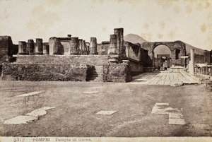 Tempel des Jupiter in Pompeji