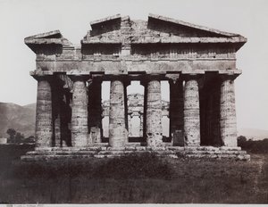 Der Tempel des Neptun oder Poseidon in Paestum