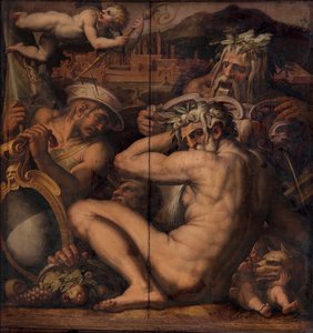 Allegorie von Borgo San Sepolcro und Anghiari, 1563-1565 von Giorgio Vasari