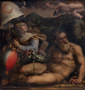 Allegorie von Fiesole, 1563-1565 von Giorgio Vasari