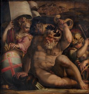 Allegorie der Romagna, 1563-1565 von Giorgio Vasari
