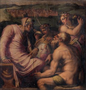 Allegorie von San Giovanni Valdarno, 1563-1565 von Giorgio Vasari
