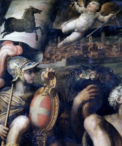 Allegorie der Stadt Arezzo, Italien von Giorgio Vasari