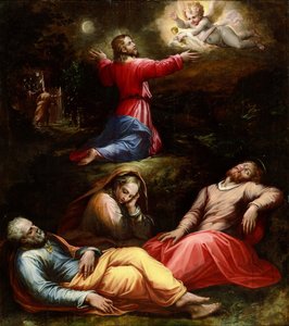 Gebet im Garten Gethsemane von Giorgio Vasari