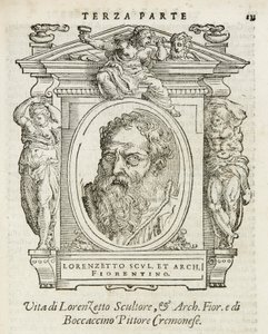 Milan, Biblioteca Braidense, Vite de piv excellent, Giorgio Vasari 1568, Lorenzo Lotti genannt Il Lorenzetto