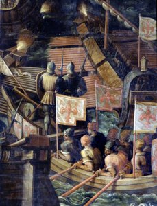Seeschlacht zwischen Florenz und Pisa (Detail)