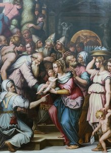 Darstellung Jesu im Tempel von Giorgio Vasari