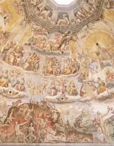 Das Jüngste Gericht (Detail) von Giorgio Vasari