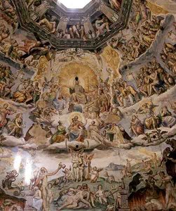 Das Jüngste Gericht (Detail) von Giorgio and Zuccari Federico  Vasari