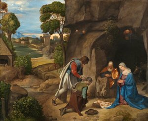 Anbetung der Hirten von Giorgione