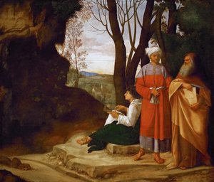 Drei Philosophen von Giorgione