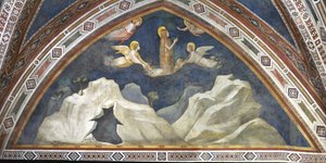 Kapelle der Magdalena, die östliche Wand: Szenen aus dem Leben der Magdalena, 
