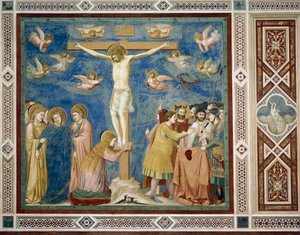 Kreuzigung, (Detail) aus Leben und Passion Christi, von Giotto von Giotto (c.1266 1337)