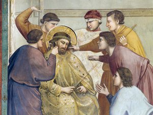 Geißelung Christi (Detail) von Giotto (c.1266 1337)