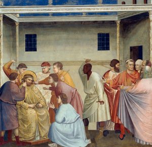 Geißelung Christi (Detail) von Giotto (c.1266 1337)