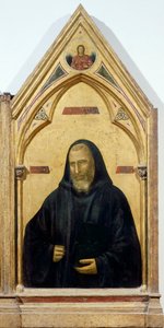 St. Benedikt (Detail) von Giotto (c.1266 1337)