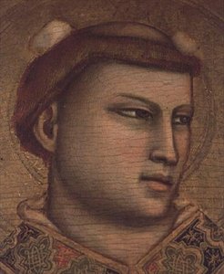 St. Stephan (Detail) von Giotto (c.1266 1337)