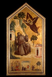 Der heilige Franziskus von Assisi empfängt die Stigmata
