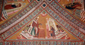 Die Kirchenlehrer: Papst Gregor I. der Große (Fresko)