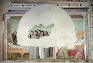 Visionen des Aufstiegs des Heiligen Franz von Assisi von Giotto (c.1266 1337)