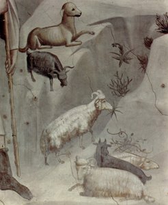 Szenen aus dem Leben des Joachim: 5. Joachims Traum (Detail)