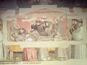 Der Tod des Hl. Franziskus (Detail)