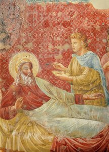 Isaak weist Esau zurück (Detail) von Giotto di Bondone