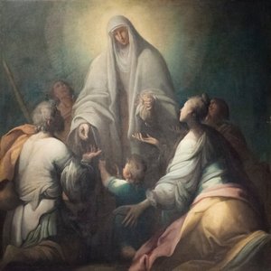 Madonna verteilt Almosen