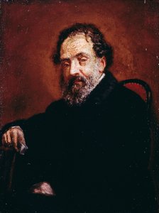 Porträt des Malers Enrico Carlo Augusto Scuri