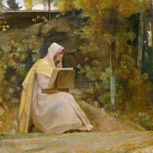 Sein oder Nichtsein: Wer nicht liebt, ist nicht, von Giovanni, bekannt als Nino Costa, ca. 1880 von Giovanni Costa