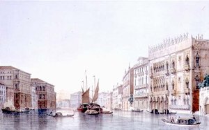 Der Canal Grande und die Ca