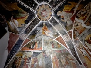 Die Fresken in der Kapelle der Annonciade, Tende um 1470