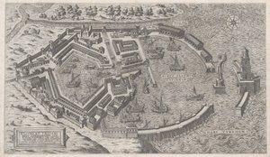 Speculum Romanae Magnificentiae: Hafen von Rom, 1581