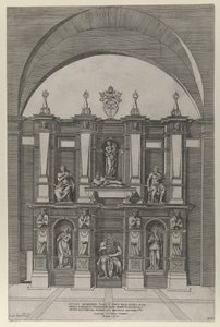 Speculum Romanae Magnificentiae: Grabmal von Julius II, 1582