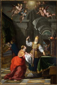 Triumph des Namens des Heiligen Johannes des Täufers von Giovanni Andrea Ansaldo