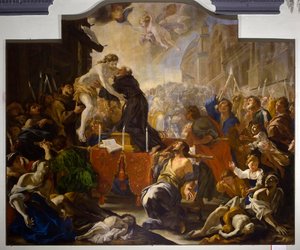 Jesus am Kreuz, ca. 1690 von Giovanni Andrea Carlone
