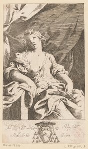 Lucretia von Giovanni Andrea Sirani