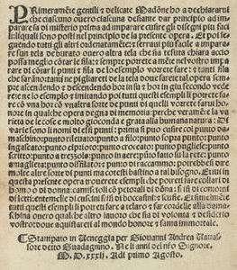 Esemplario di Lauori..., Seite 14 verso, 1. August 1532