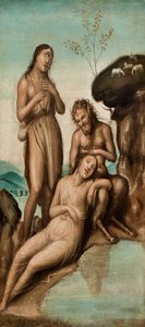 Polyphem entdeckt Galatea und Acis, nach 1500 (Öl auf Leinwand) von Giovanni Antonio Bazzi Sodoma